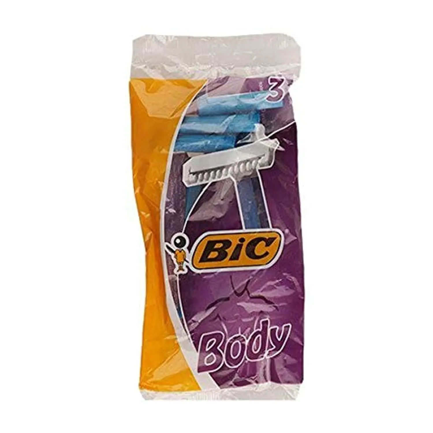 Bic 3s Male Body Razor - Hair Removal for Men