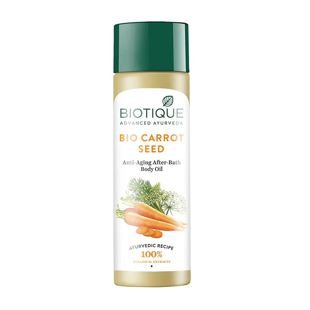 Biotique Carrot Seed Anti-Aging Body Oil 120ml