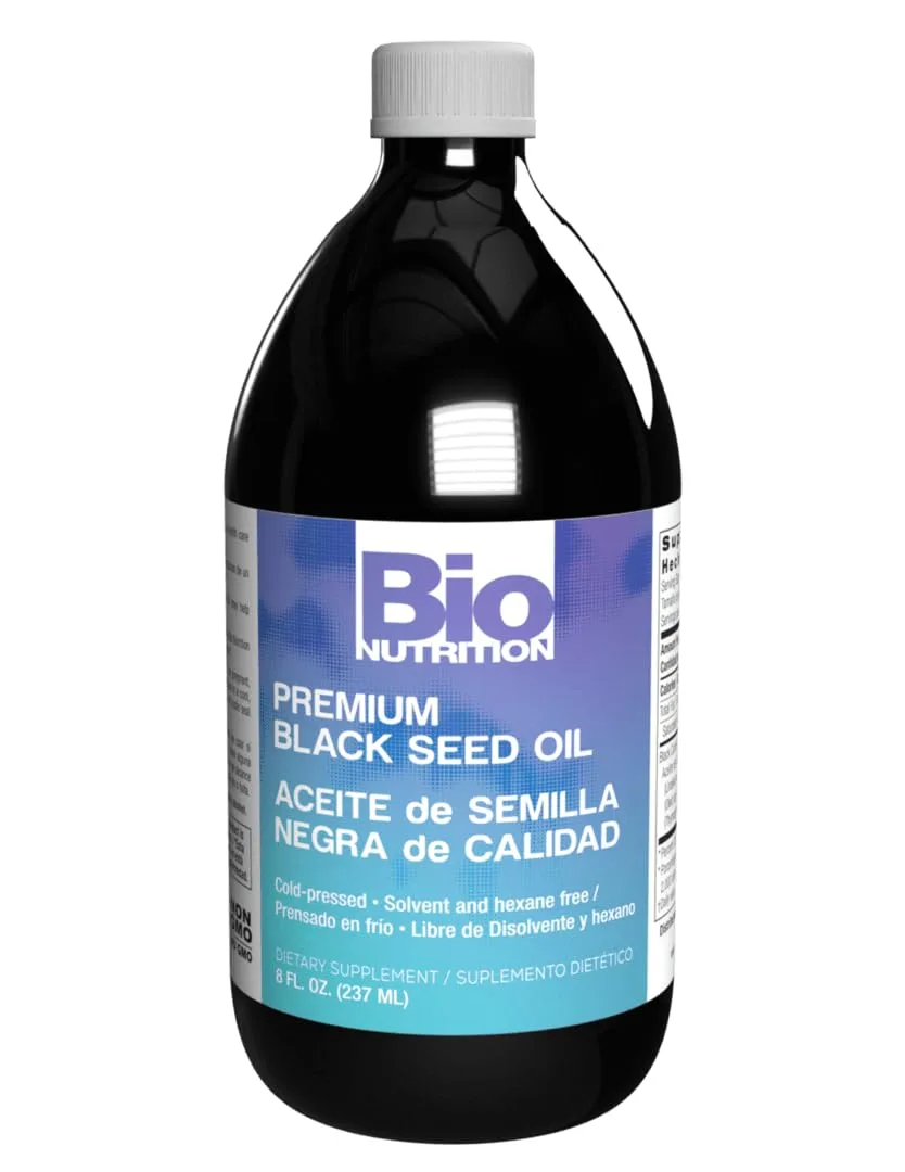 Bio Nutrition Black Seed Oil - Cold Pressed 8oz