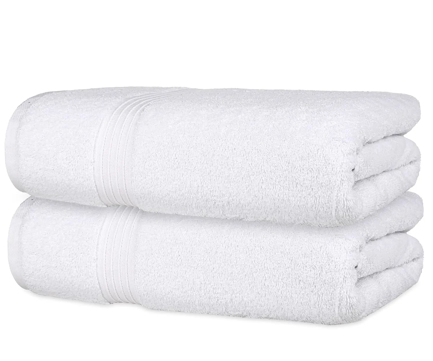 Bliss Casa Bath Towels - 4 Pack Combed Cotton - Image 7