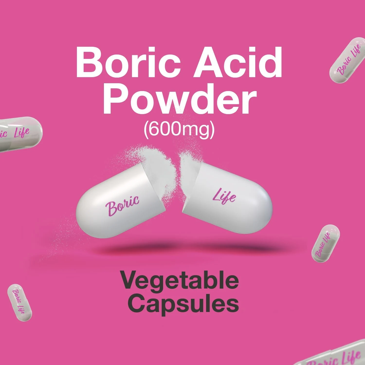 Boric Acid Suppositories - 600mg - 30 Count - NutraBlast - Image 5