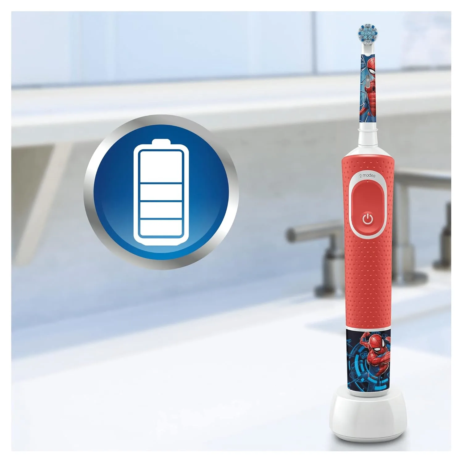 BRAUN Spiderman Replacement Brush Heads OralB - Image 4