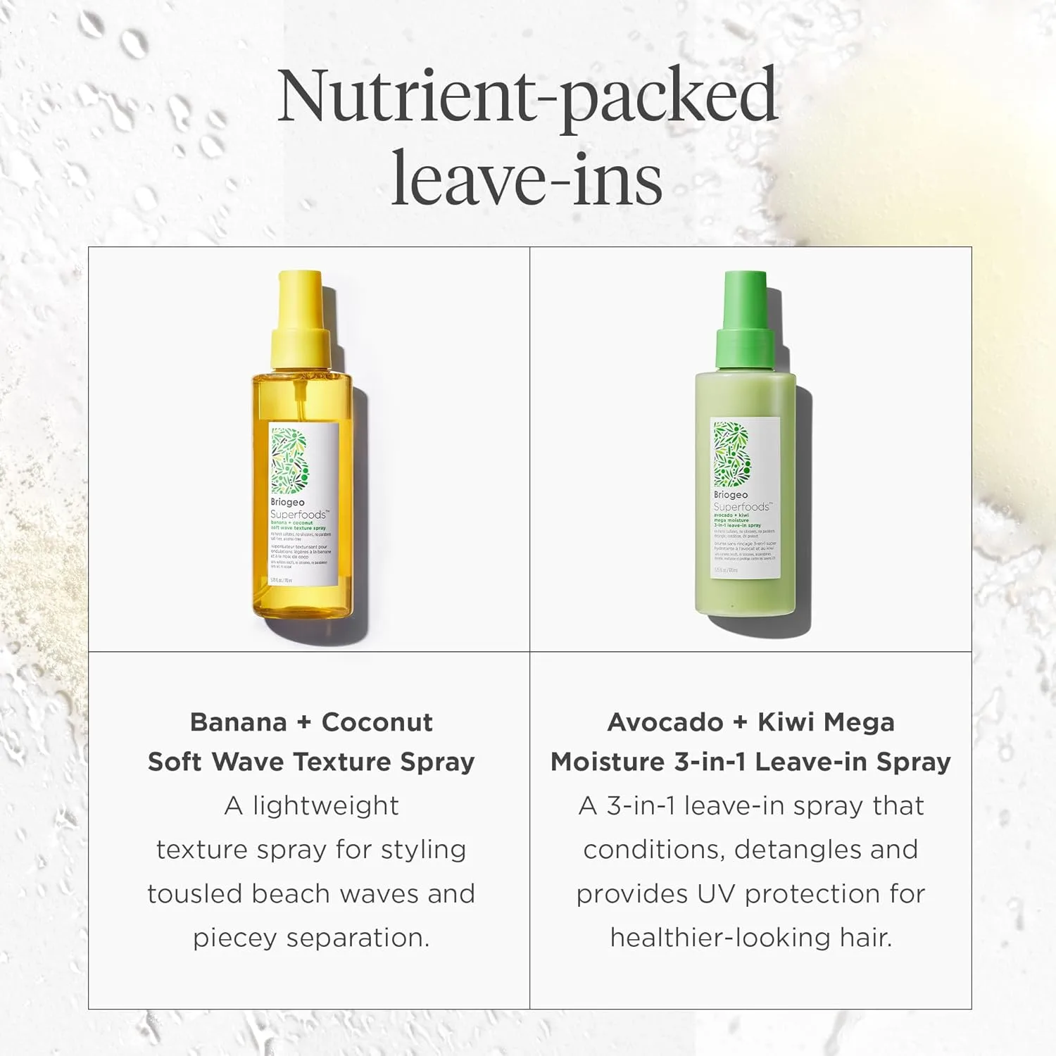 Briogeo Superfoods Leave-In Spray - Hair Moisturizer - Image 4