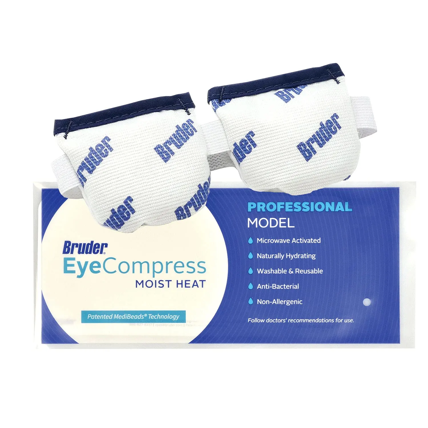 Bruder Moist Heat Eye Compress - Dry Eye Relief - Image 2