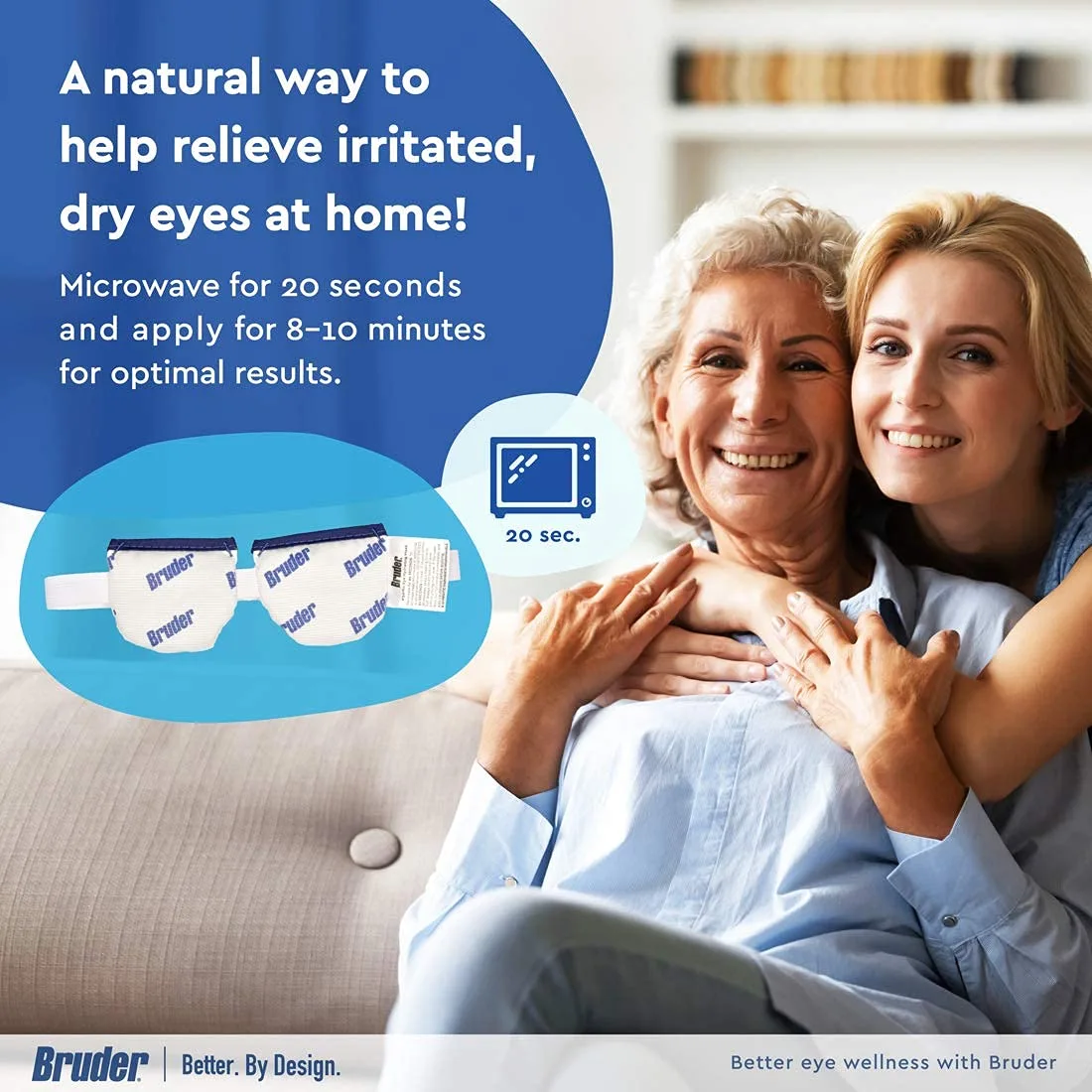 Bruder Moist Heat Eye Compress - Dry Eye Relief - Image 6