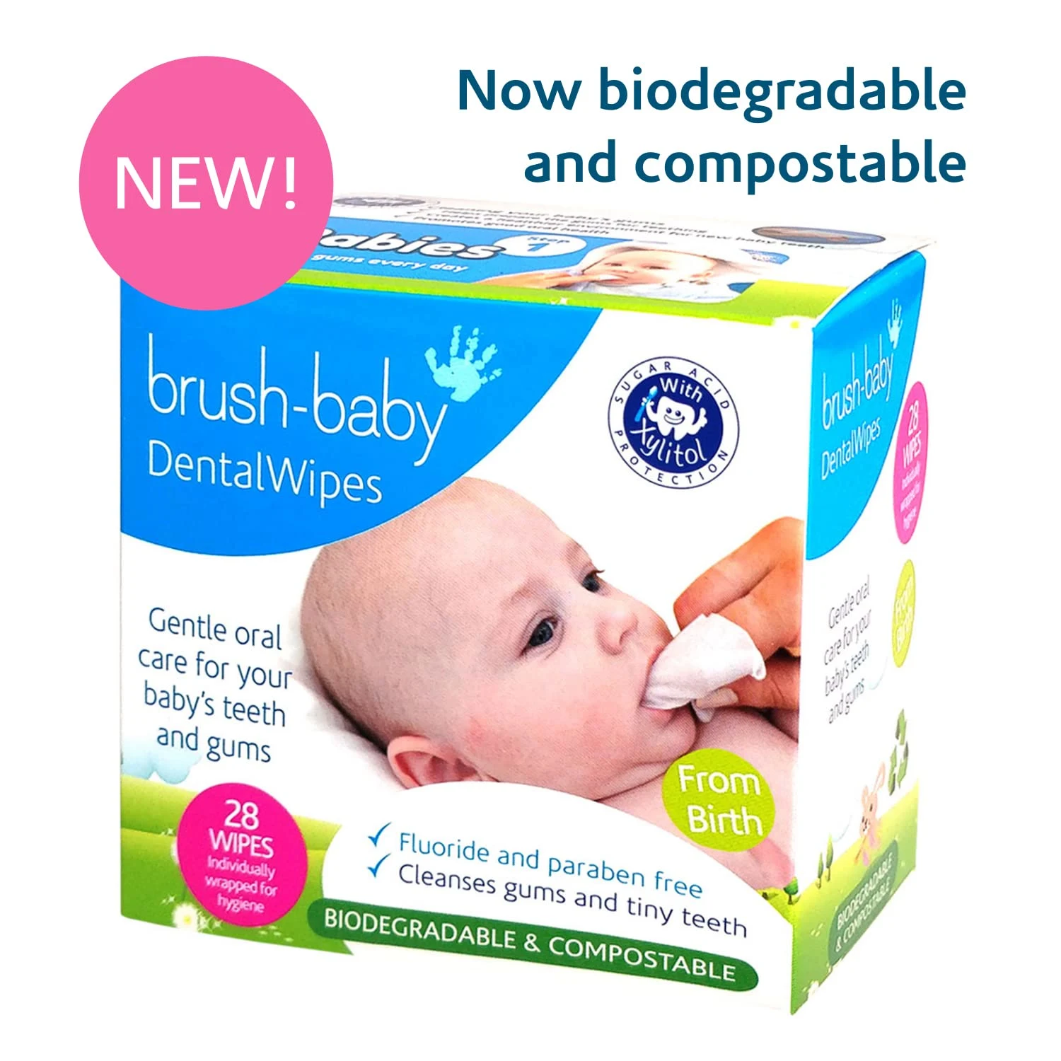 Brush Baby Dental Wipes - Teething Relief for Babies - Image 2