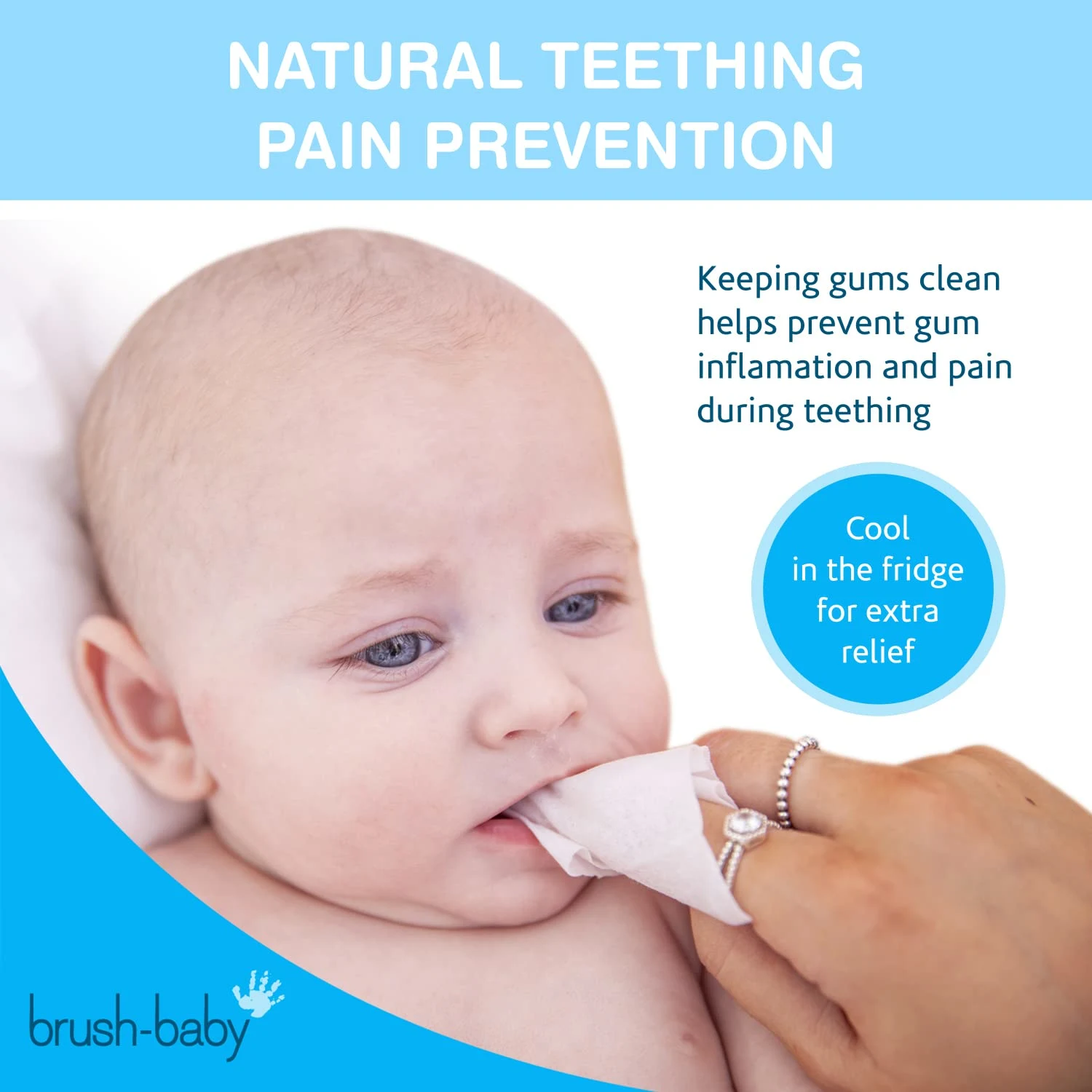 Brush Baby Dental Wipes - Teething Relief for Babies - Image 4