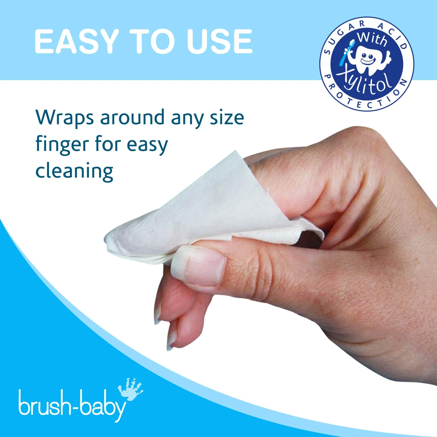 Brush Baby Dental Wipes - Teething Relief for Babies - Image 5