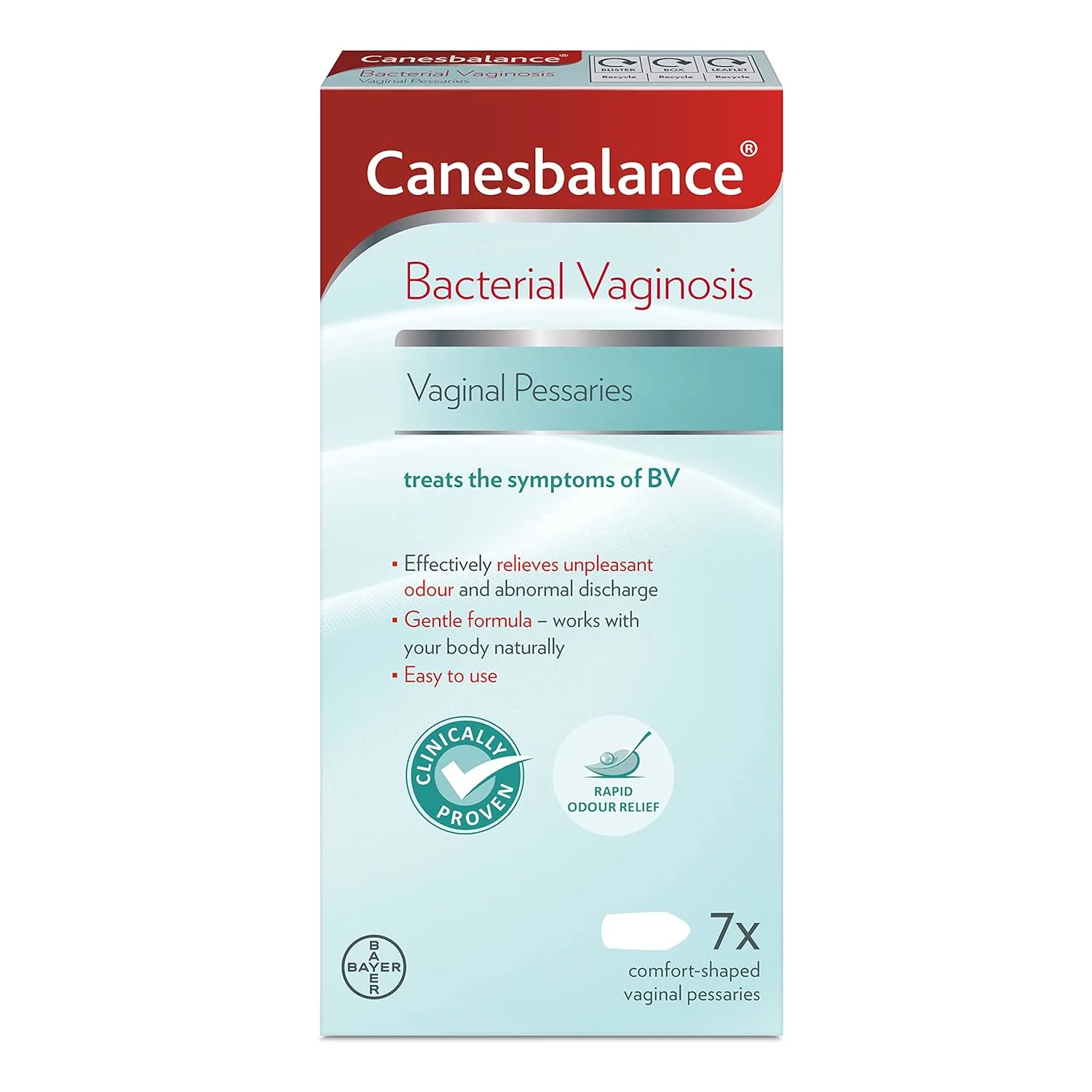 BV Treatment | CanesBalance Pessaries for Odour & Discharge