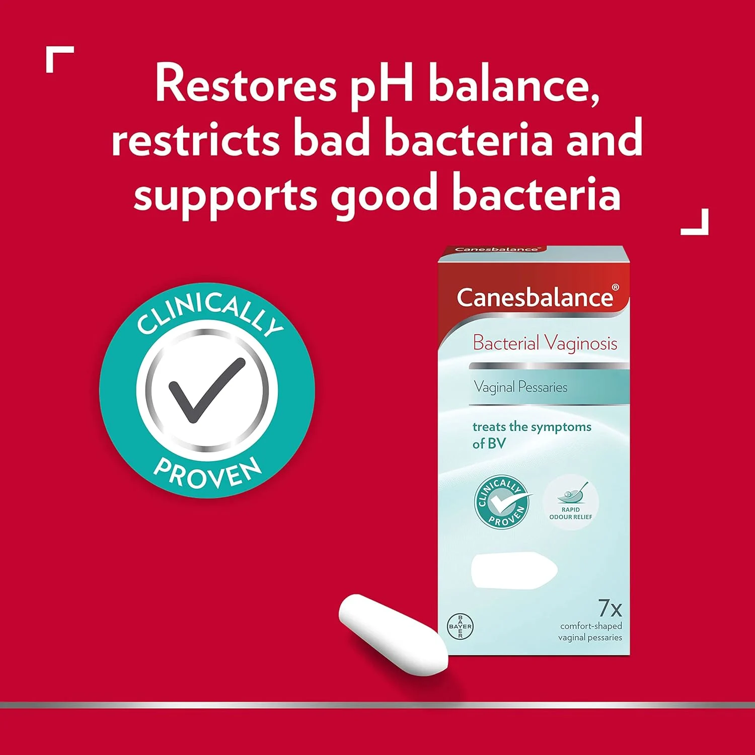 BV Treatment | CanesBalance Pessaries for Odour & Discharge - Image 2