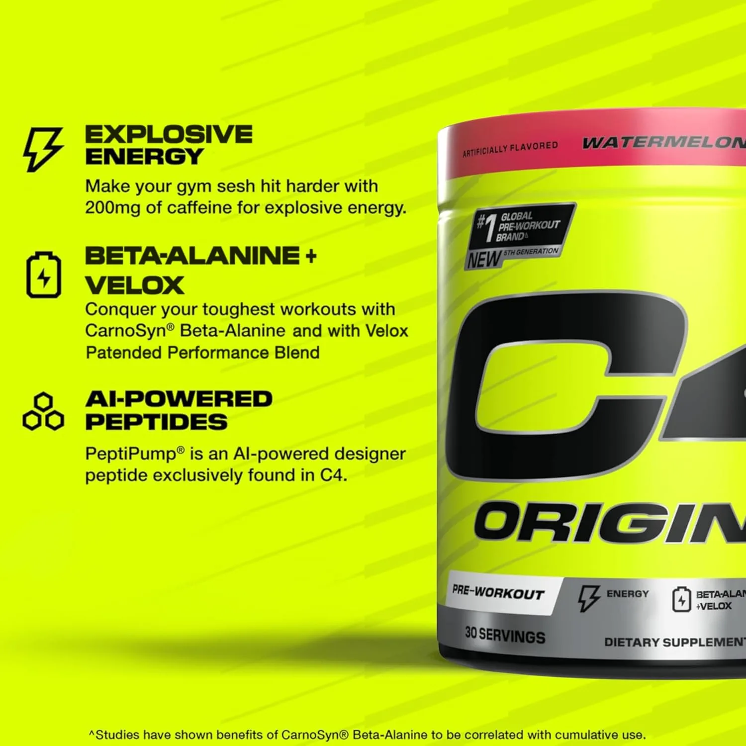 C4 Pre Workout Powder - Energy, Focus & Performance - Image 3