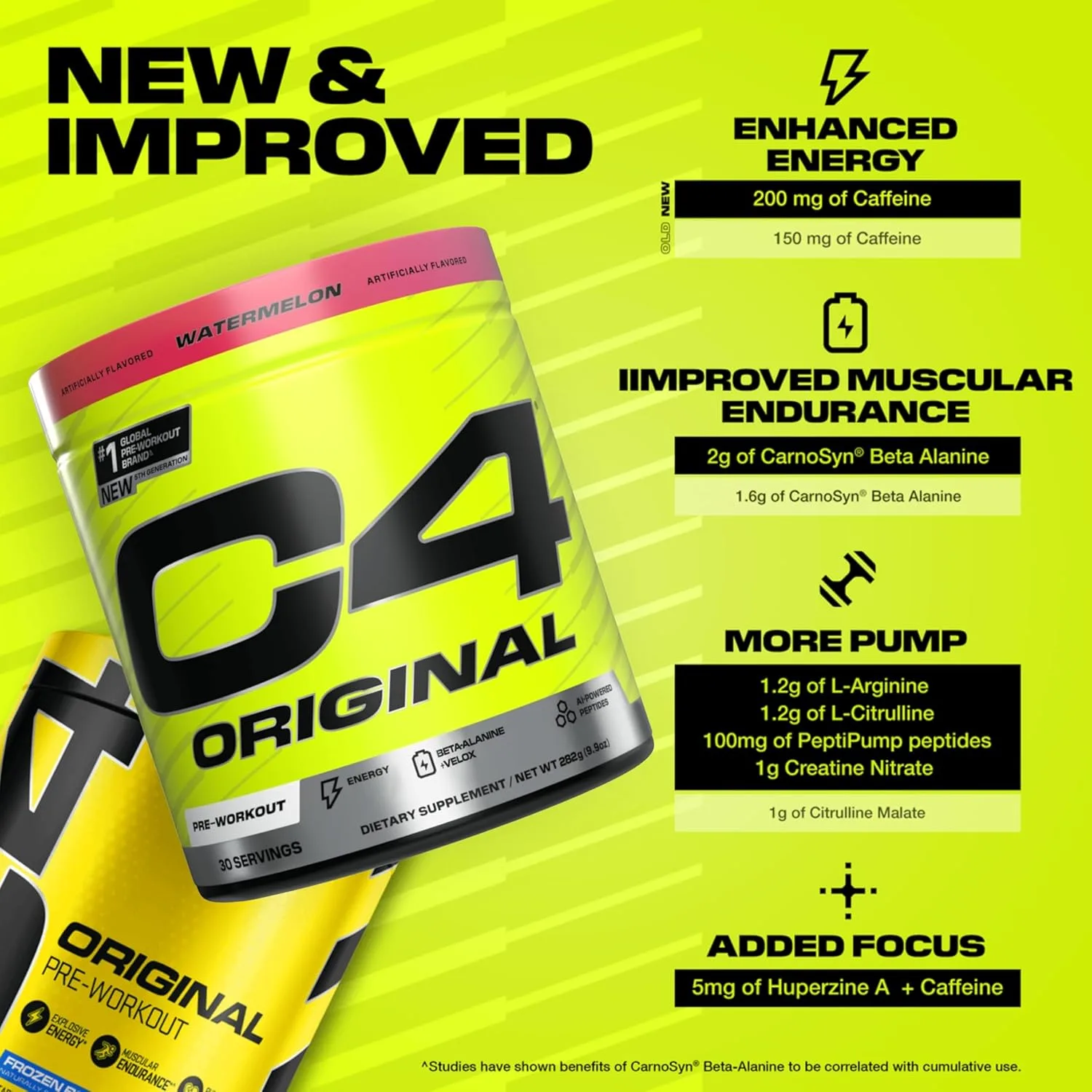 C4 Pre Workout Powder - Energy, Focus & Performance - Image 4