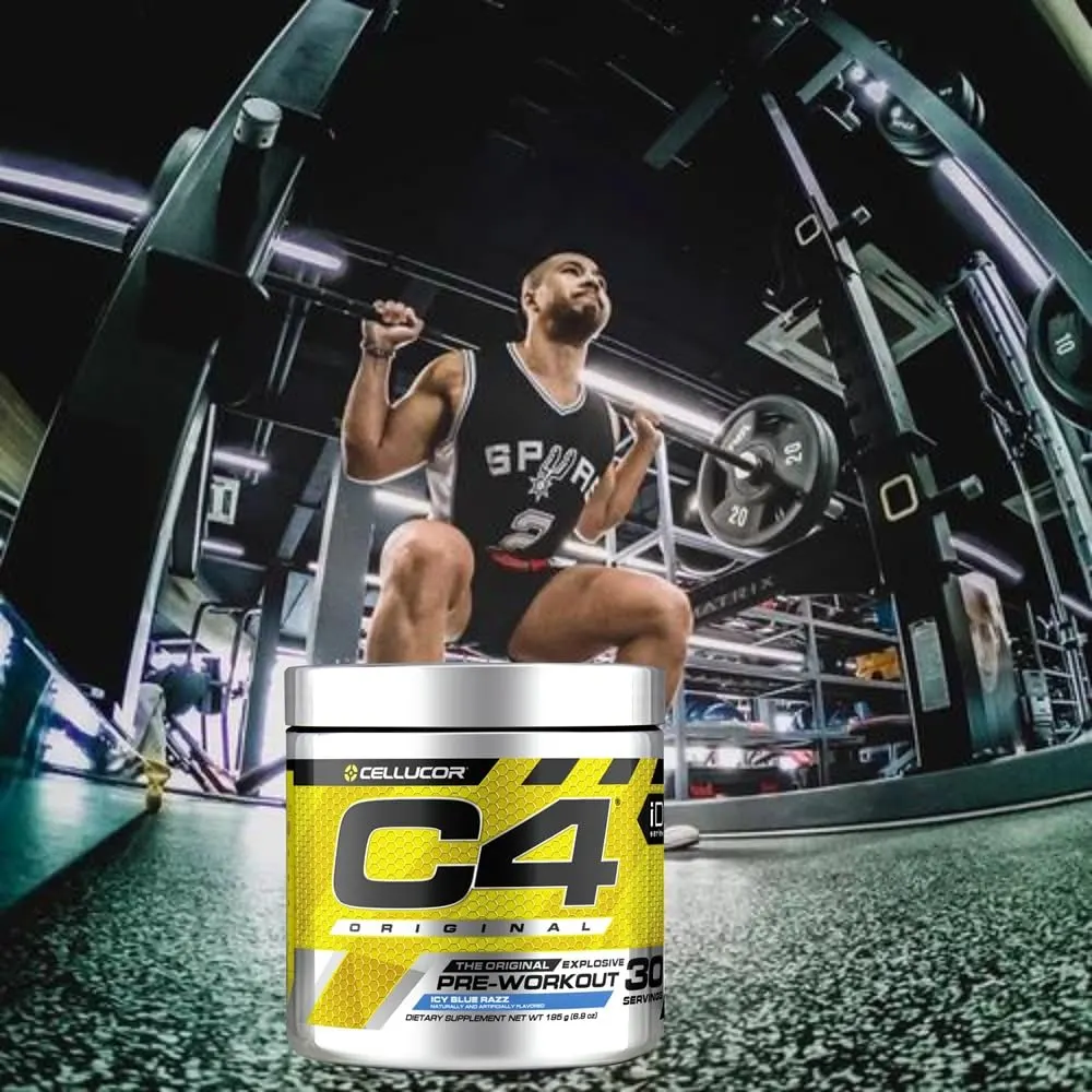C4 Original Pre-Workout Icy Blue Razz - Image 7