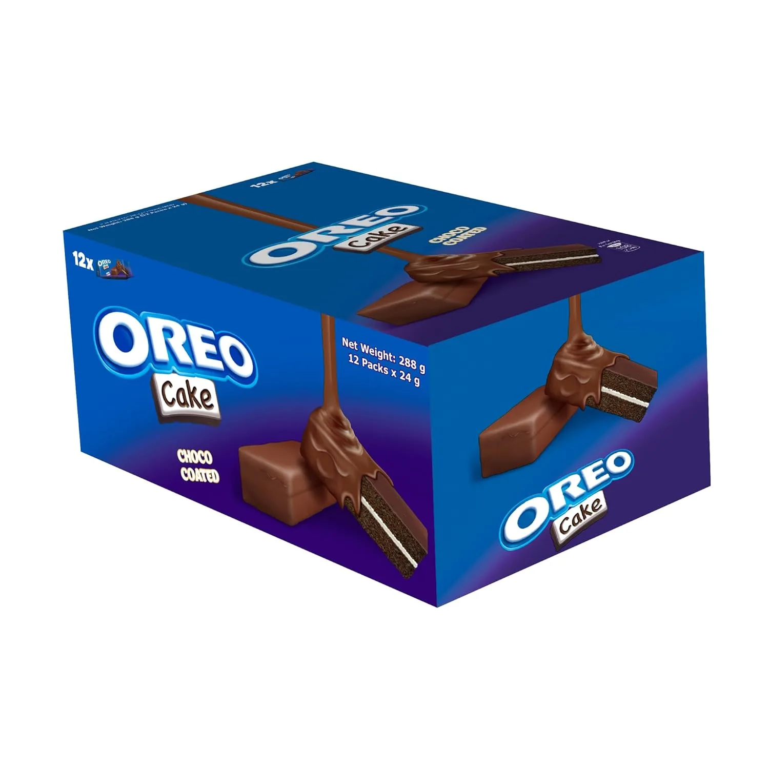 Cadbury Oreo Chocolate Coated Cake 12 x 24g