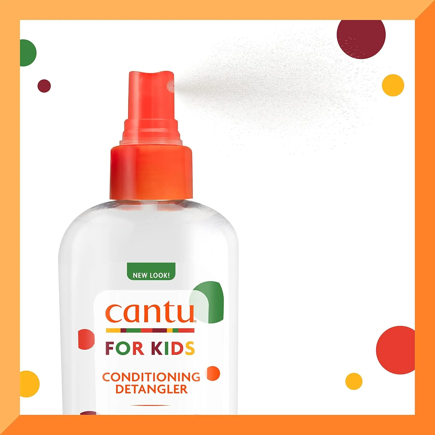 Cantu Kids Detangler - Soft, Easy Curls (3 Pack) - Image 4