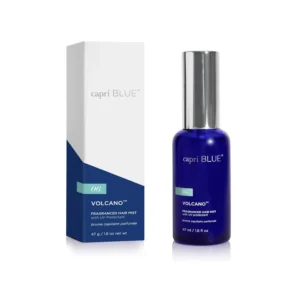 Capri Blue Volcano hair mist adds shine and UV protection with its unique blend of tropical fruits and sugared citrus.