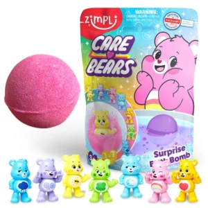 Large Care Bears Bath Bomb - Surprise Toy Inside!