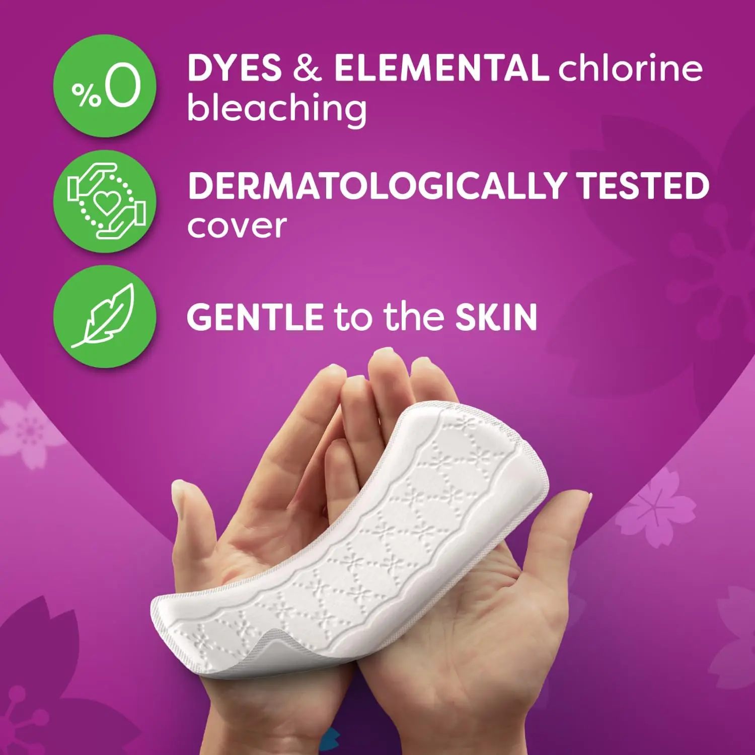 This image displays a pack of Carefree Plus Large panty liners with a fresh scent, offering discreet and reliable protection for everyday use and heavier flow days, featuring a fast absorbing cover for maximum comfort and security.