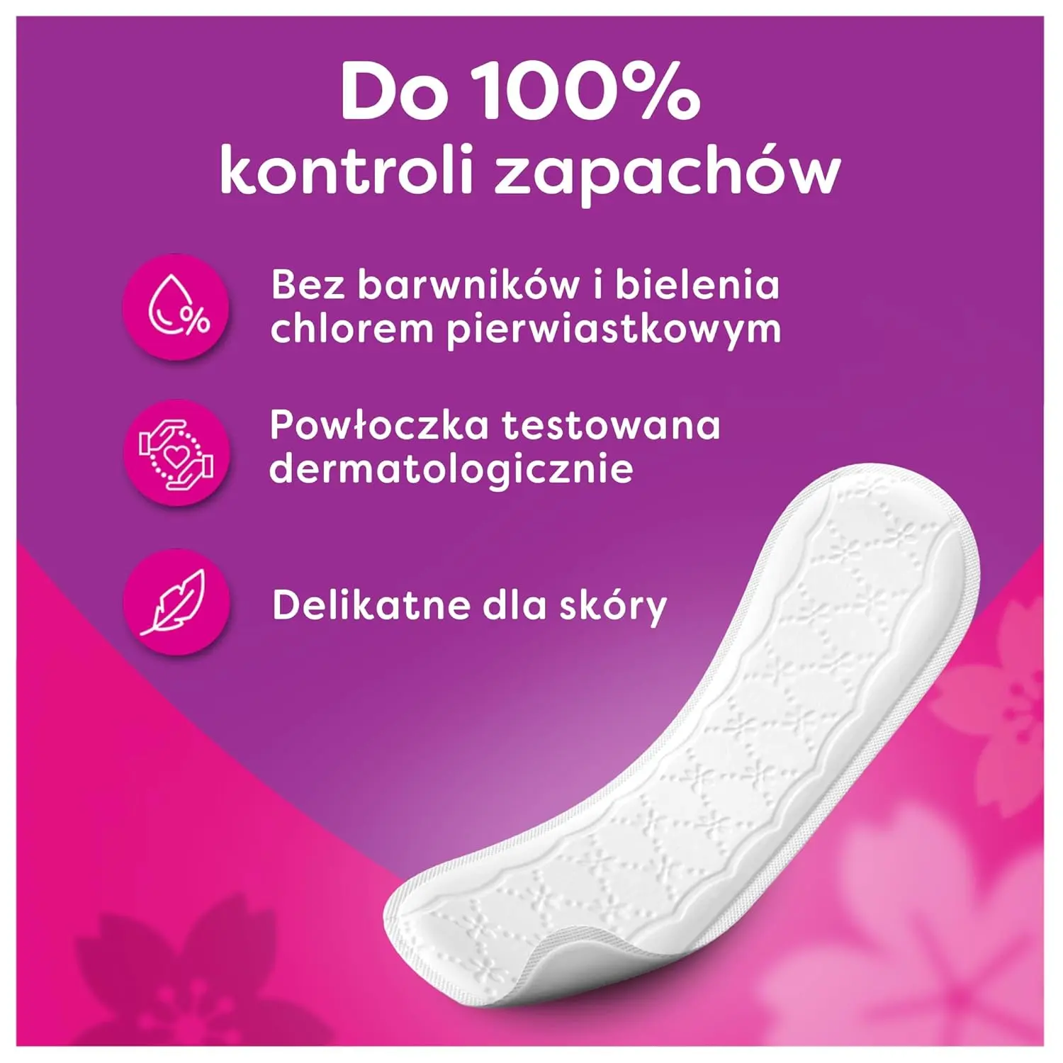 Carefree Large Aloe panty liners offer discreet, comfortable, and long-lasting protection with a super-absorbent core and soothing Aloe Vera for sensitive skin.