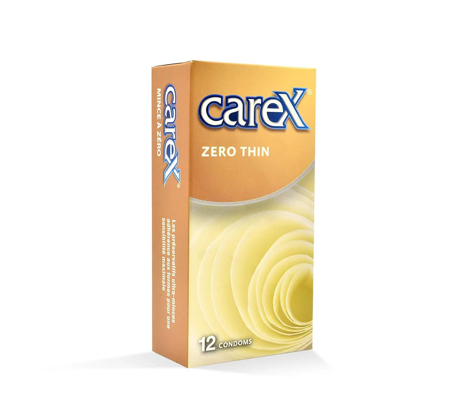 Carex Zero Thin Condoms - Ultra Thin, Sensitive - 12 Count - Image 2