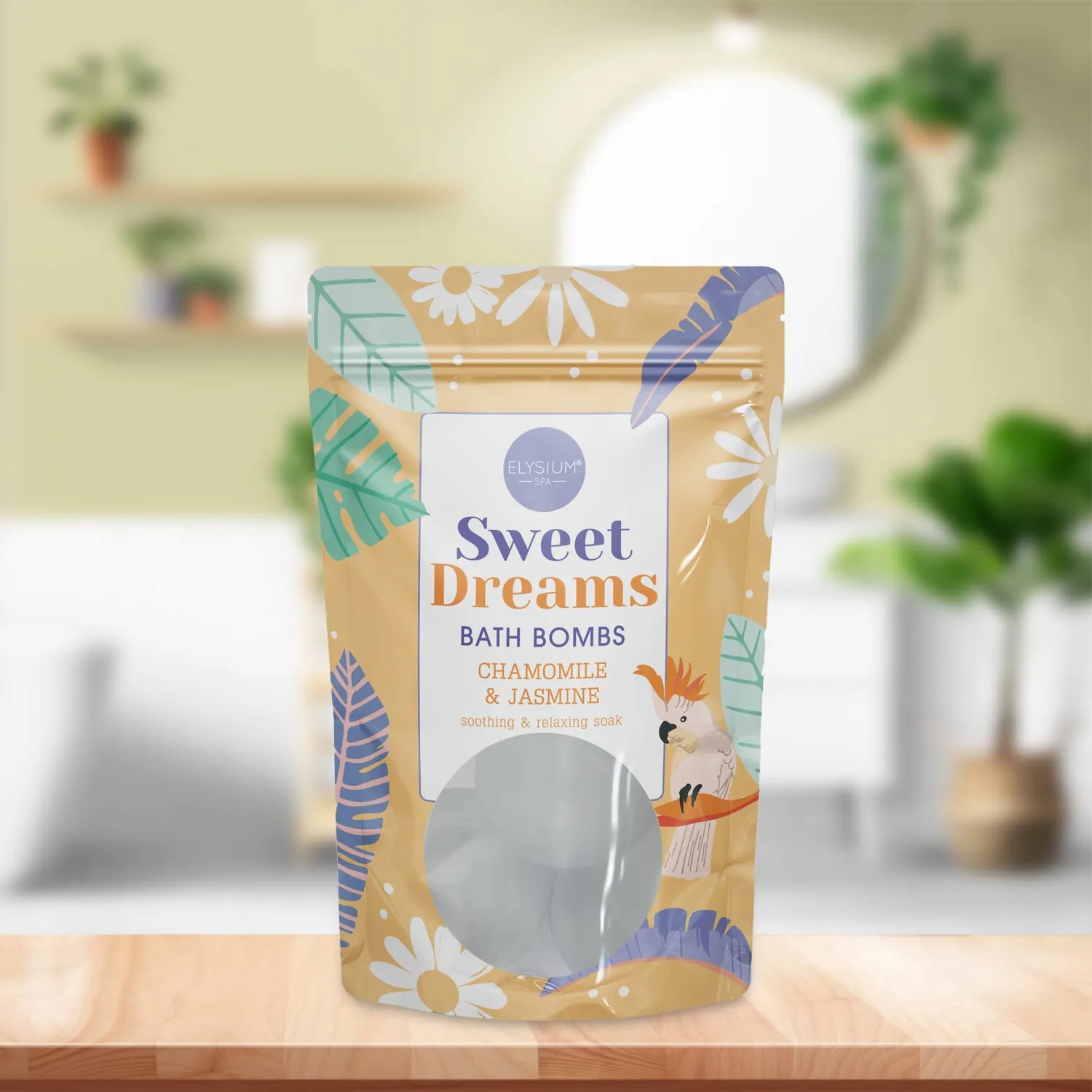 Elysium Spa Chamomile Jasmine Bath Bombs - Sleep & Relax - Image 5