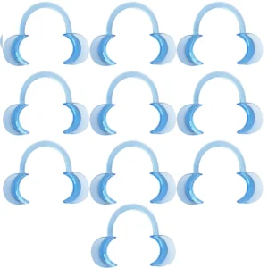 C-Shape Dental Cheek Retractor Mouth Opener - 10 Pack