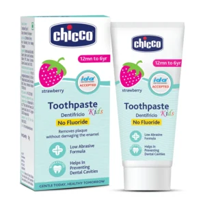 Chicco Toothpaste Kids Strawberry Fluoride-Free