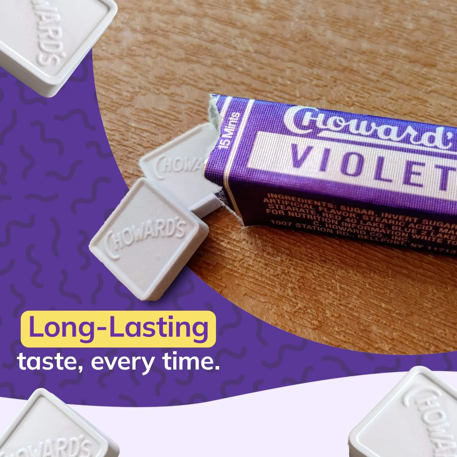 Choward's Violet Mints - 24 Count Pack - Image 4