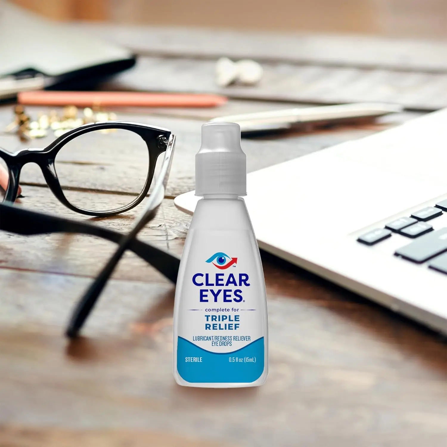 Clear Eyes Triple Relief Eye Drops - 3 Pack - Image 7