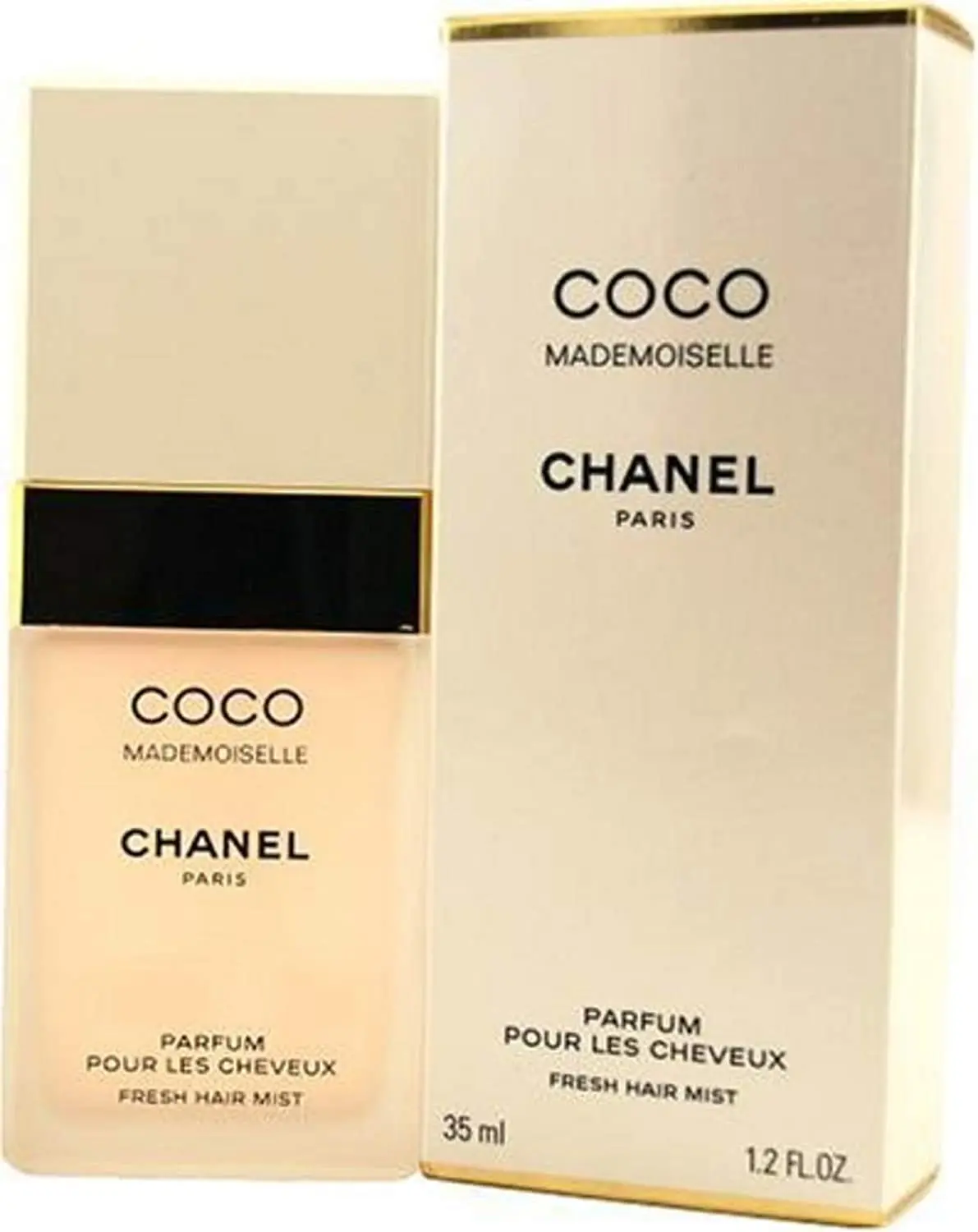 Chanel Coco Mademoiselle hair mist with a refreshing oriental fragrance that lasts for hours and imparts a light shine.