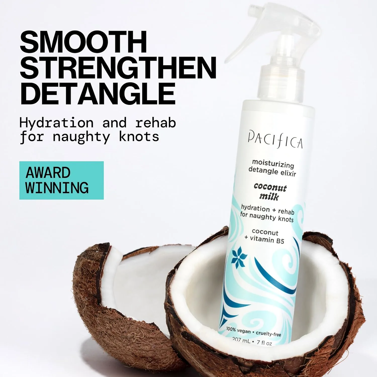 Coconut Detangler Spray Leave In Conditioner - Image 2