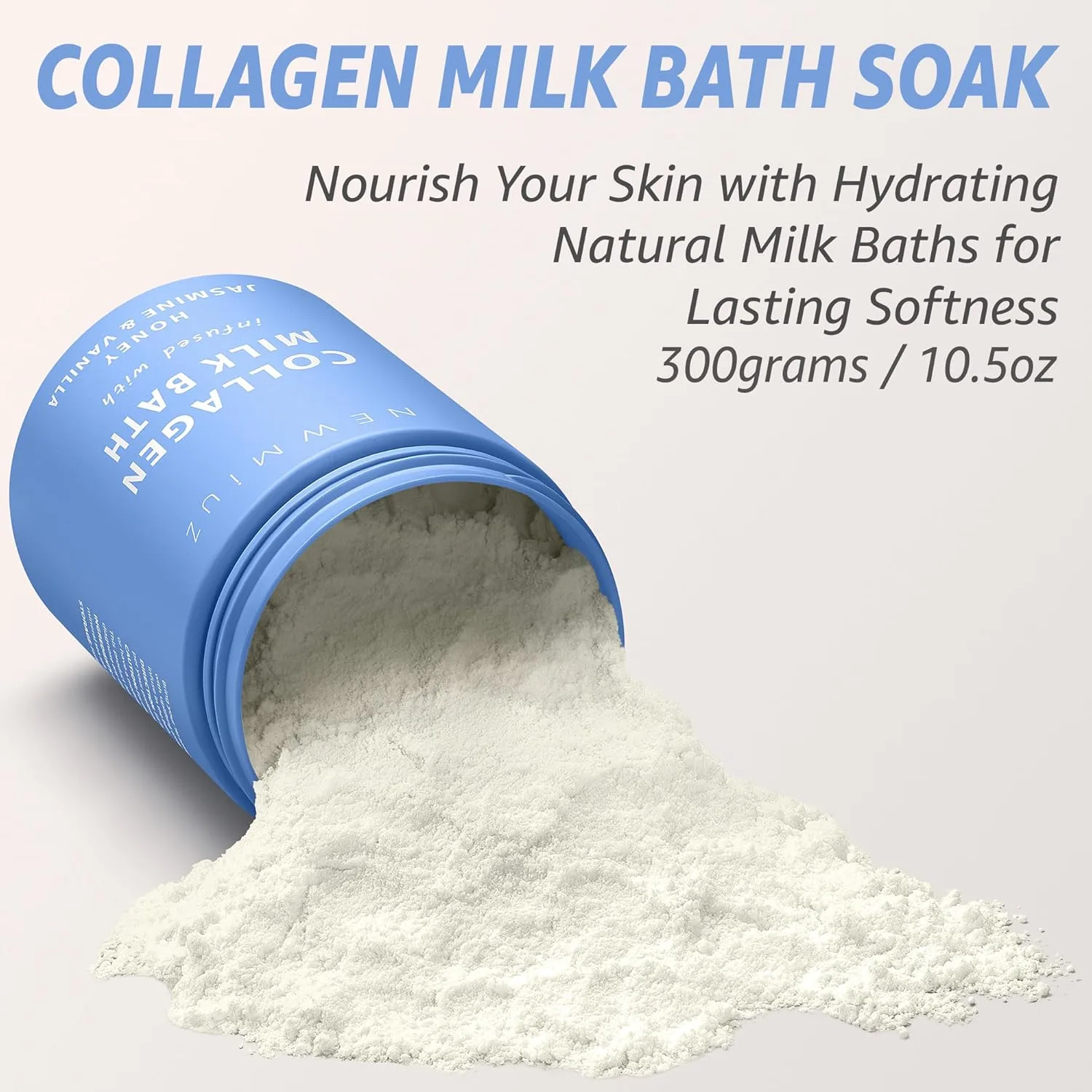Collagen Milk Bath Soak - Coconut Vanilla Jasmine - Image 5