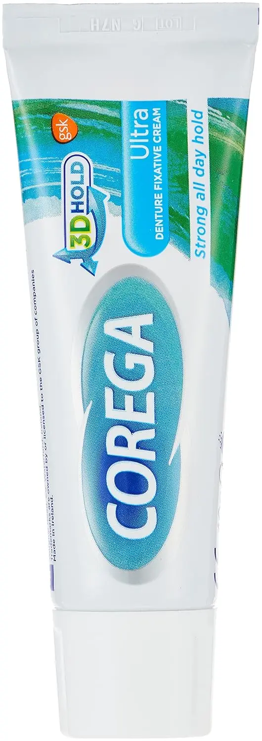 Corega Denture Fixative Cream, Ultra, 40g