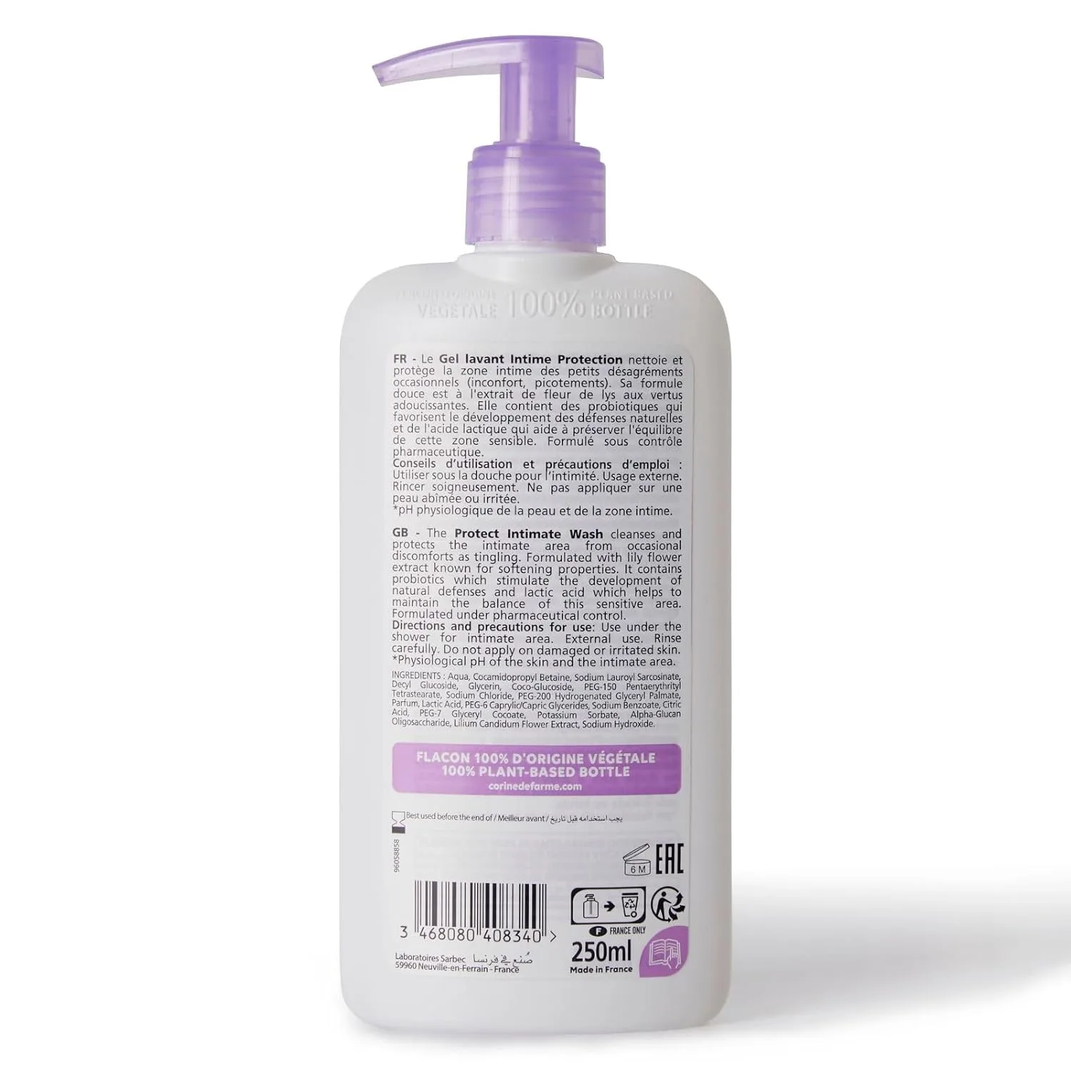 Corine de Farme Intimate Care Gel Lily Flower - Image 3