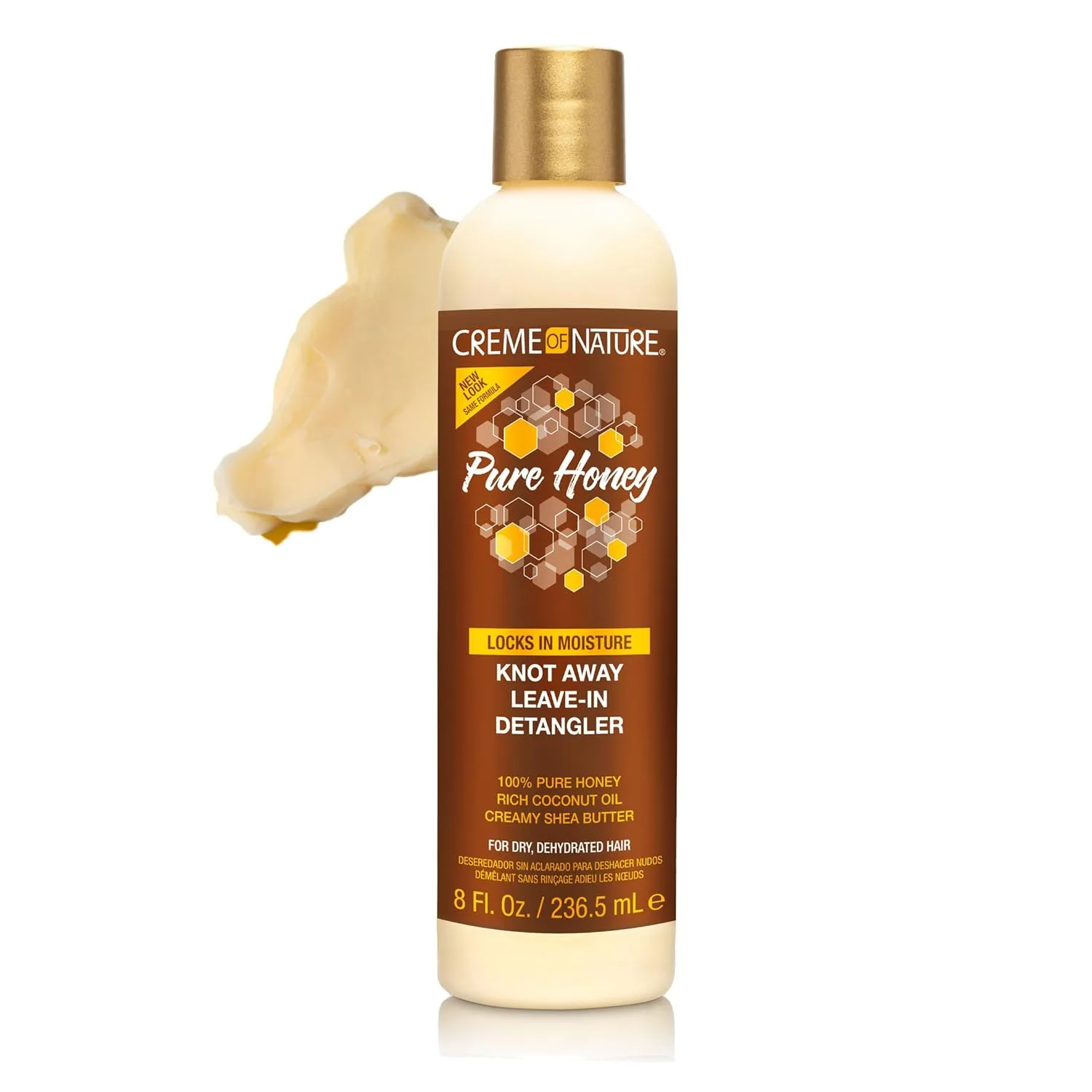 Crème of Nature Honey Leave-In Detangler - 8 Oz - Image 2