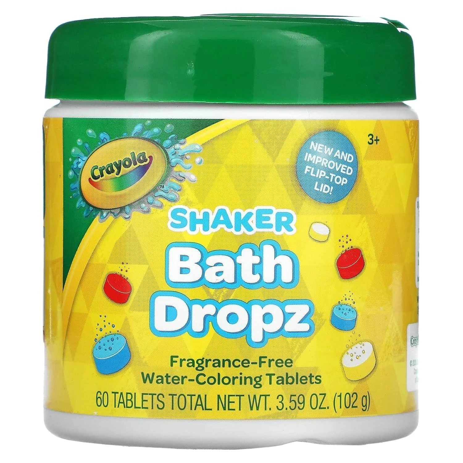 Crayola Color Bath Dropz - 60 Tablets