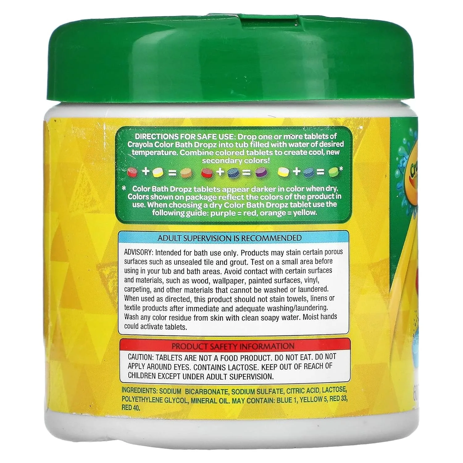 Crayola Color Bath Dropz - 60 Tablets - Image 2