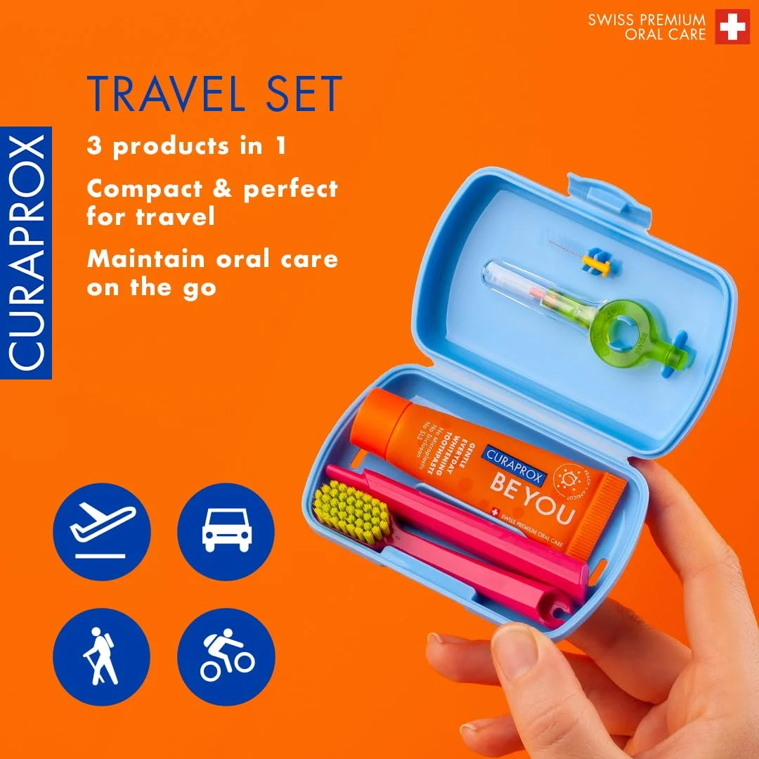 Curaprox Travel Set - On-the-Go Oral Care - Image 2