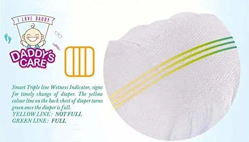 Daddy's Care Newborn Diapers - 66 Count - Image 5