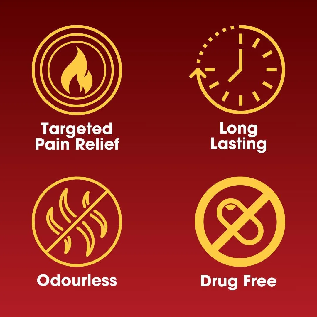 DEEP Heat Warming Belt 2pk - 12hr Pain Relief - Image 4