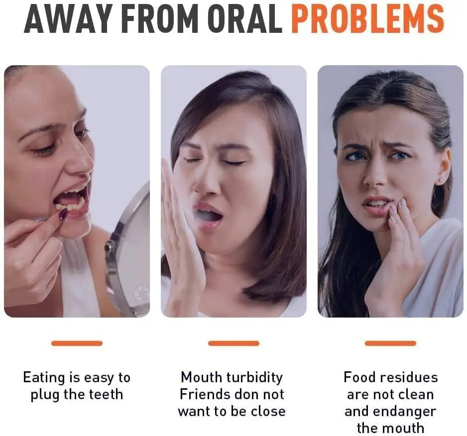 This pack includes 100 dental floss picks designed for daily use to prevent bad breath and gingivitis, featuring a high molecular weight polyethylene fiber floss that won't split or crack, an arc hook for use as a toothpick, and a protected tartar pick in the handle for removing plaque and food debris.