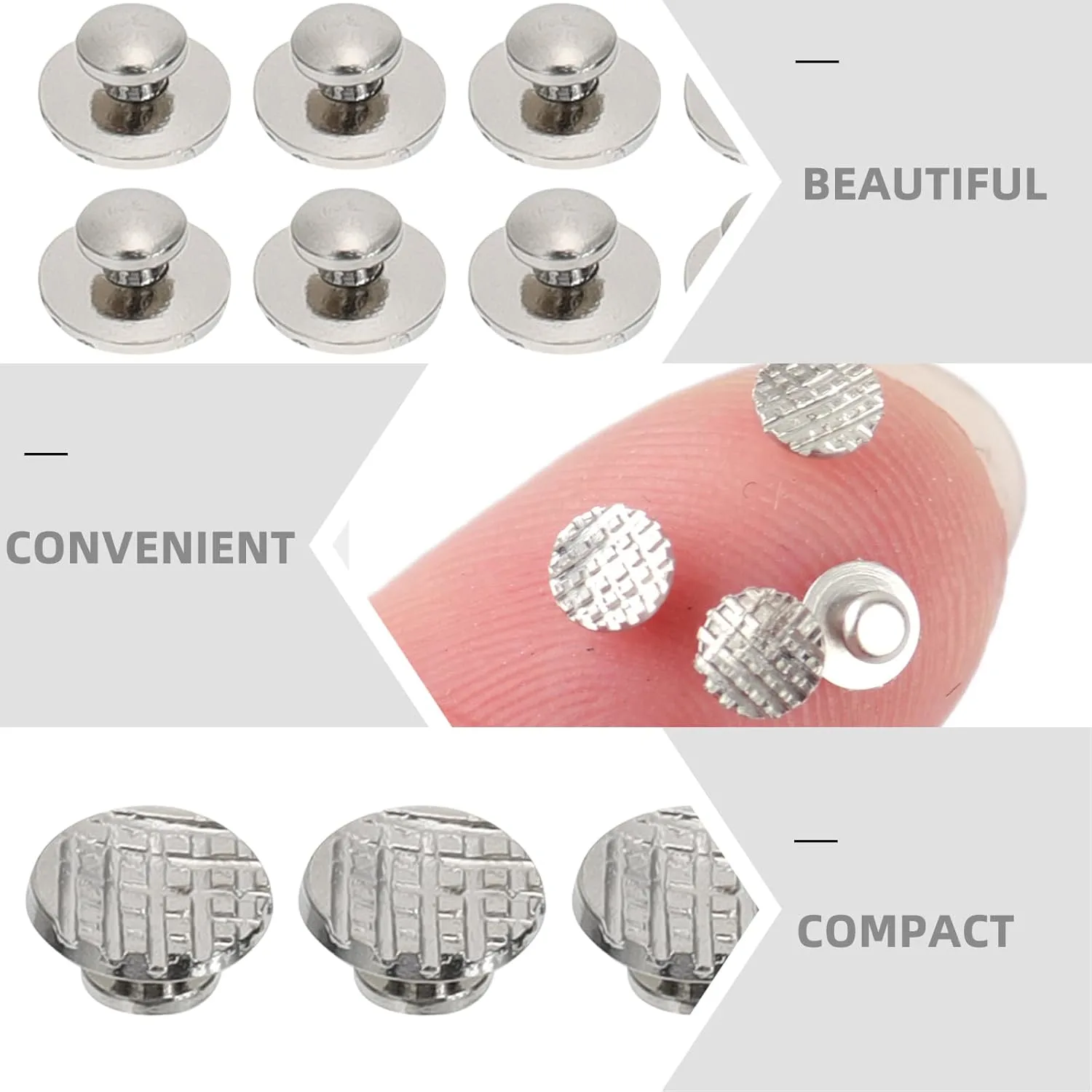 Dental Lingual Buttons Orthodontic Material 20pcs - Image 4