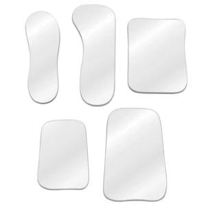 This intraoral dental photography mirror offers clear reflection for detailed mouth inspections and dental photography, aiding in diagnosis and treatment planning.