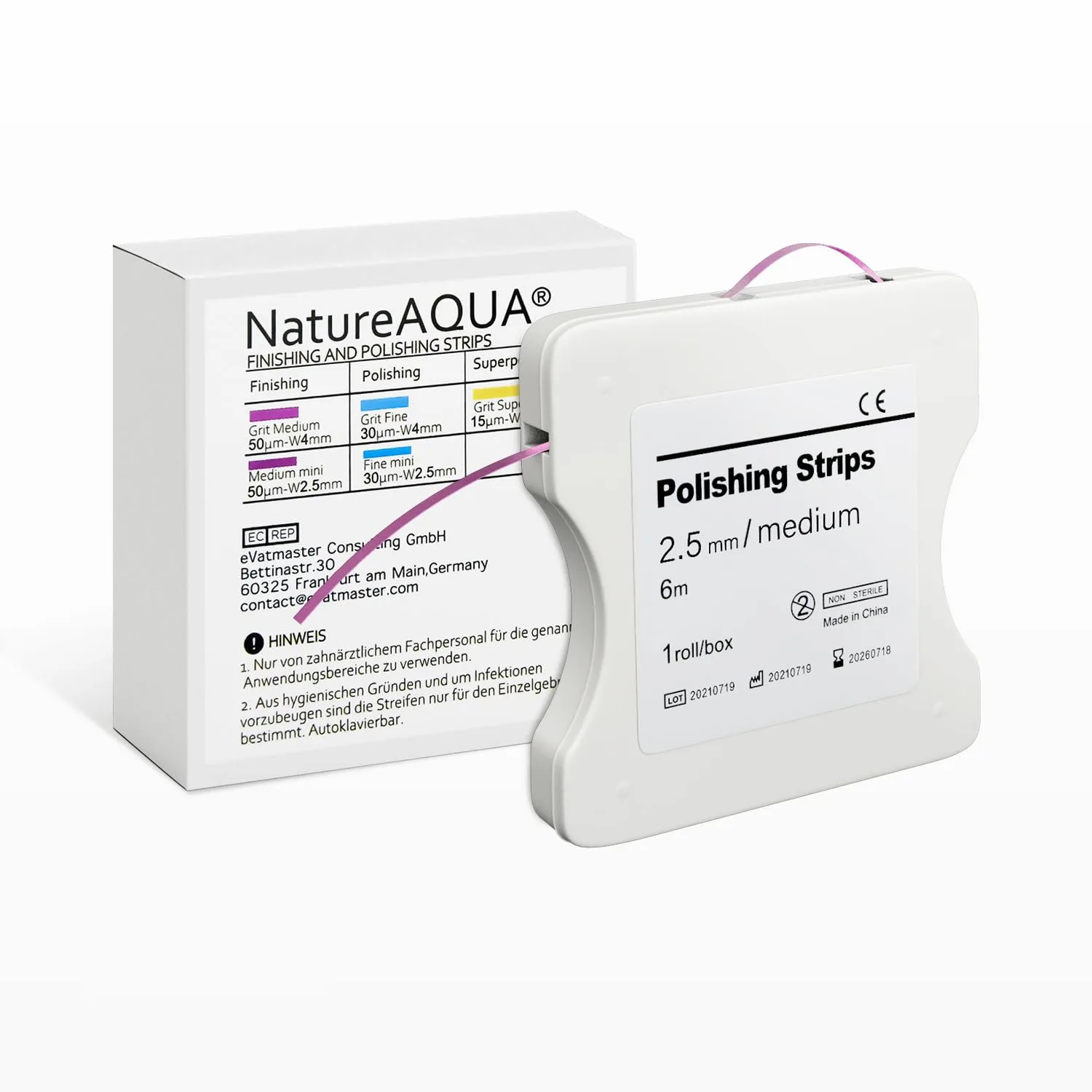 Dental Polishing Strips, Tooth Sandpaper for Resin