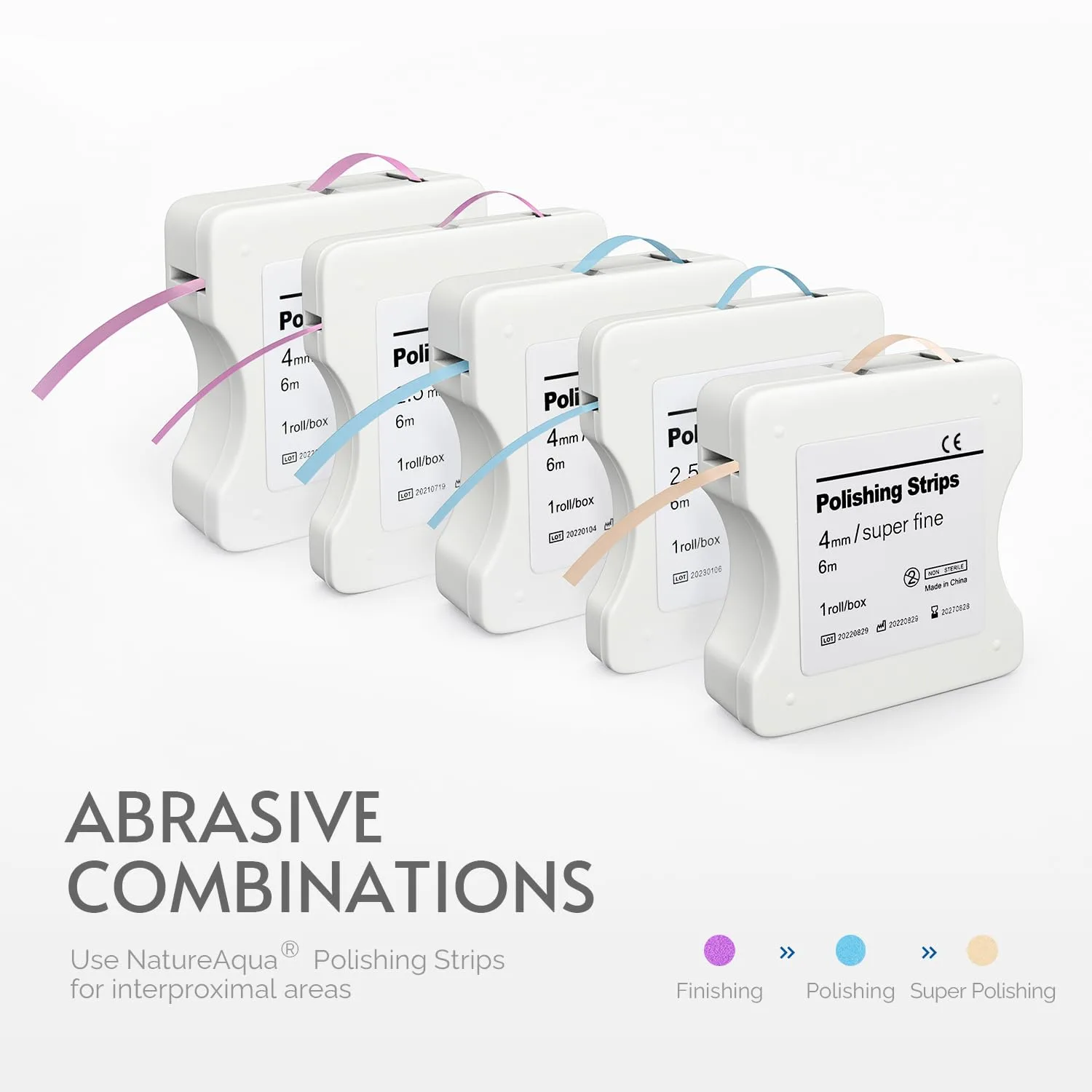 Dental Polishing Strips, Tooth Sandpaper for Resin - Image 5