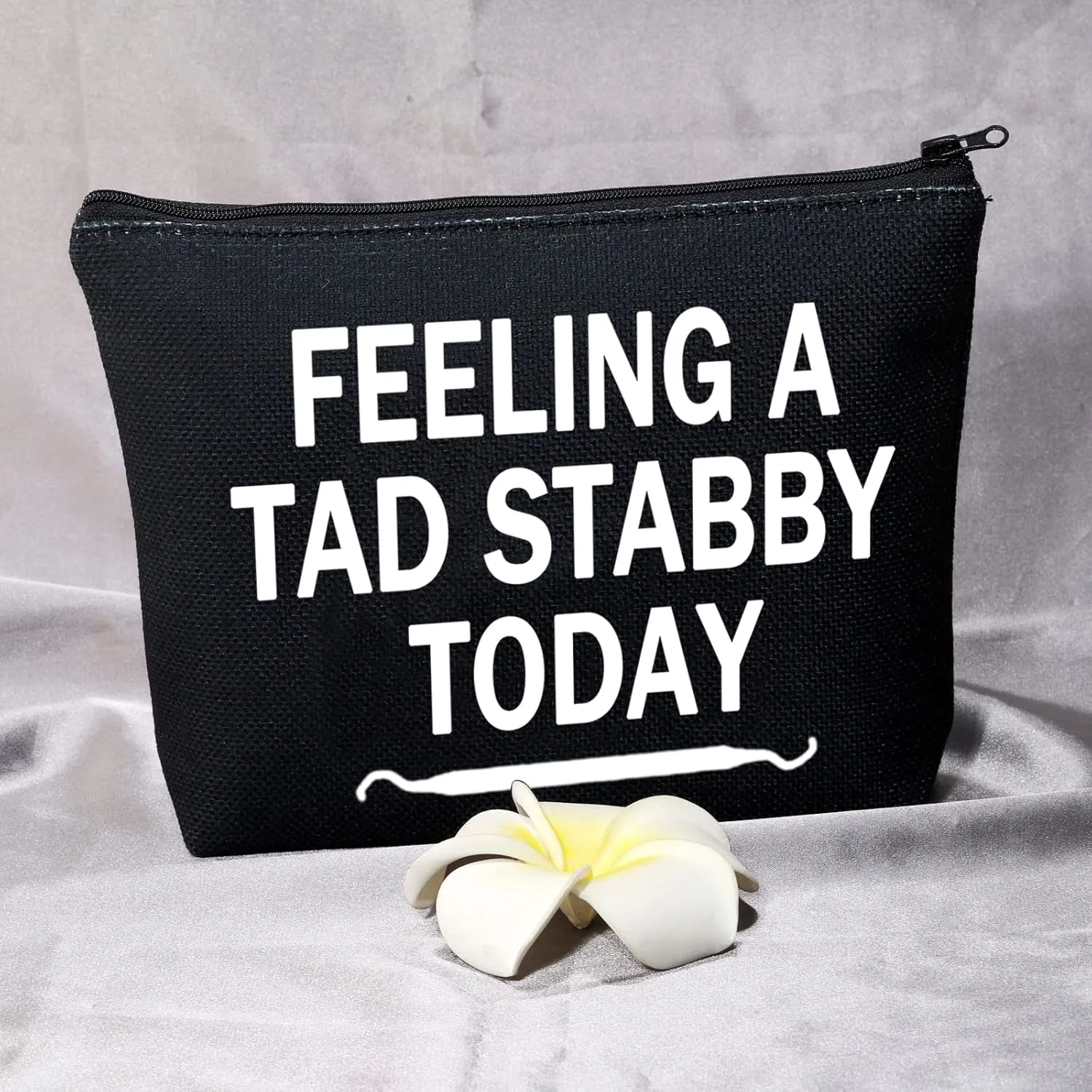 Dentist Gift Makeup Bag Funny Dental Hygienist - Image 5