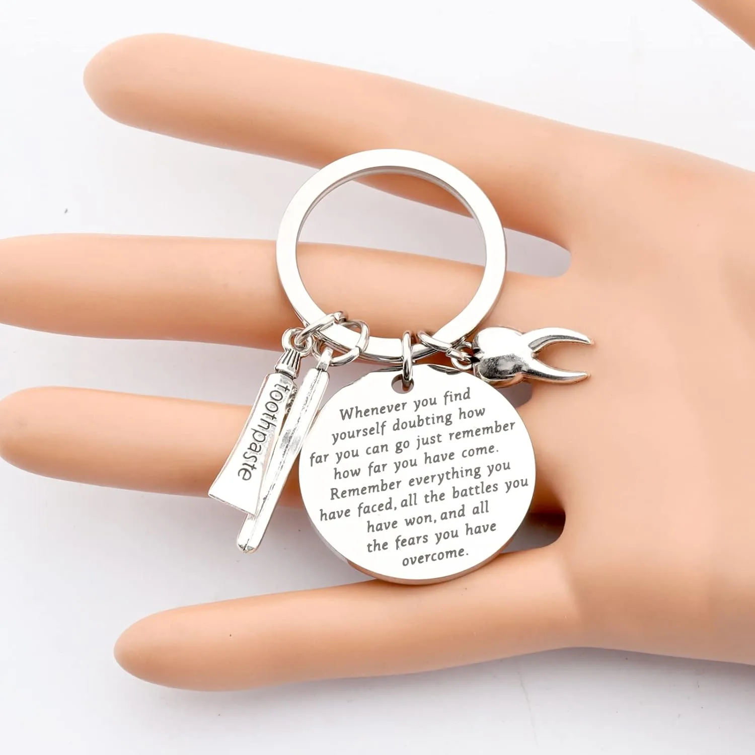 Dentist Keychain Gift - Dental Graduation Jewelry - Image 3