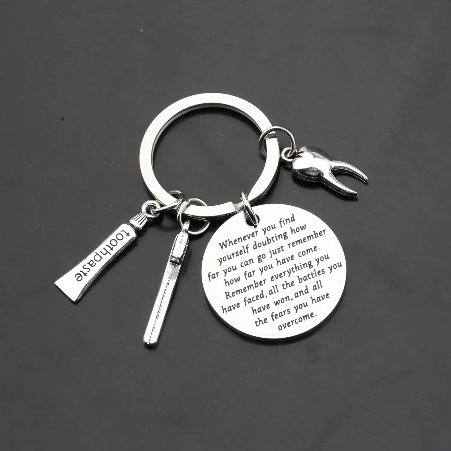 Dentist Keychain Gift - Dental Graduation Jewelry - Image 4