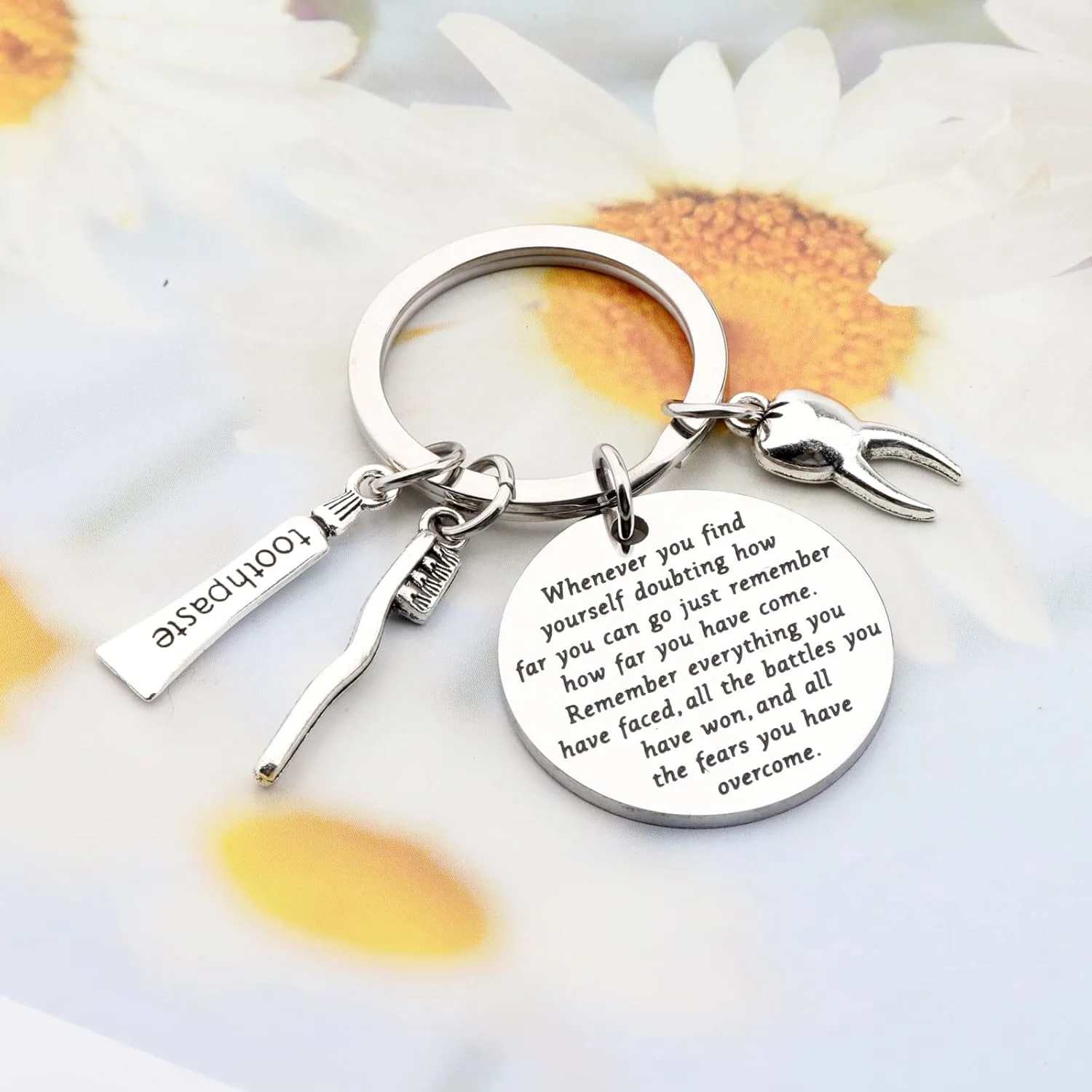 Dentist Keychain Gift - Dental Graduation Jewelry - Image 5