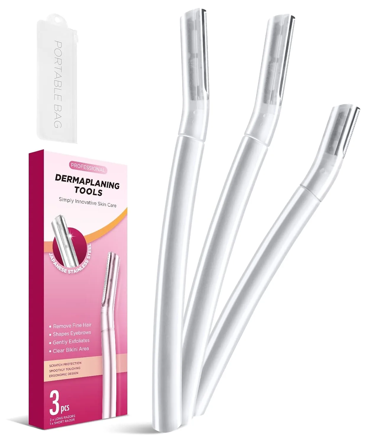 Dermaplane Razor for Women Face - 6 Count - Image 7